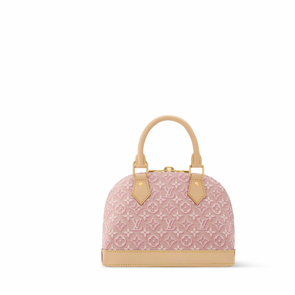 LV Alma BB Rose Ruban Bag