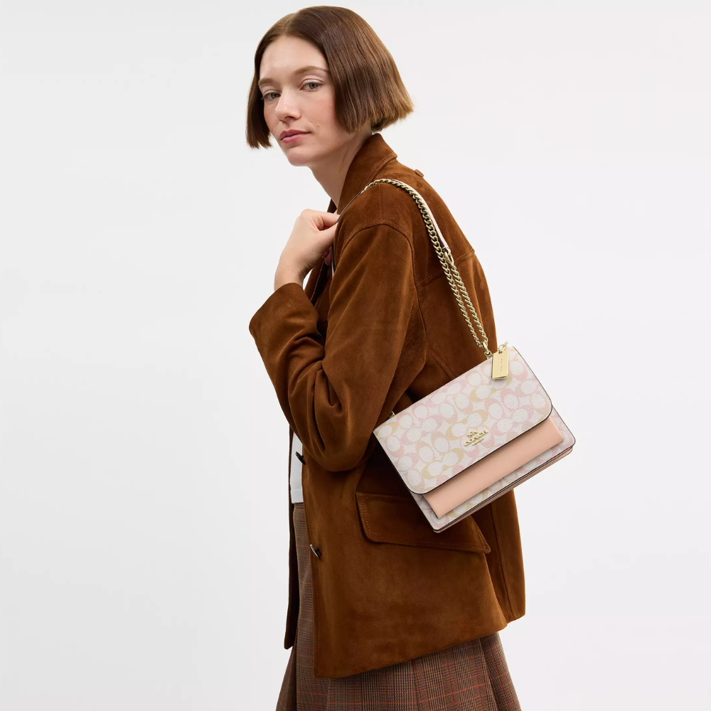 Coach Klare Crossbody Bag In Signature Canvas