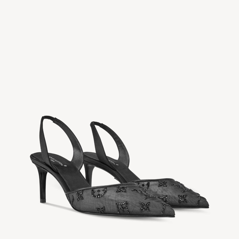 LV Gala Slingback Pump