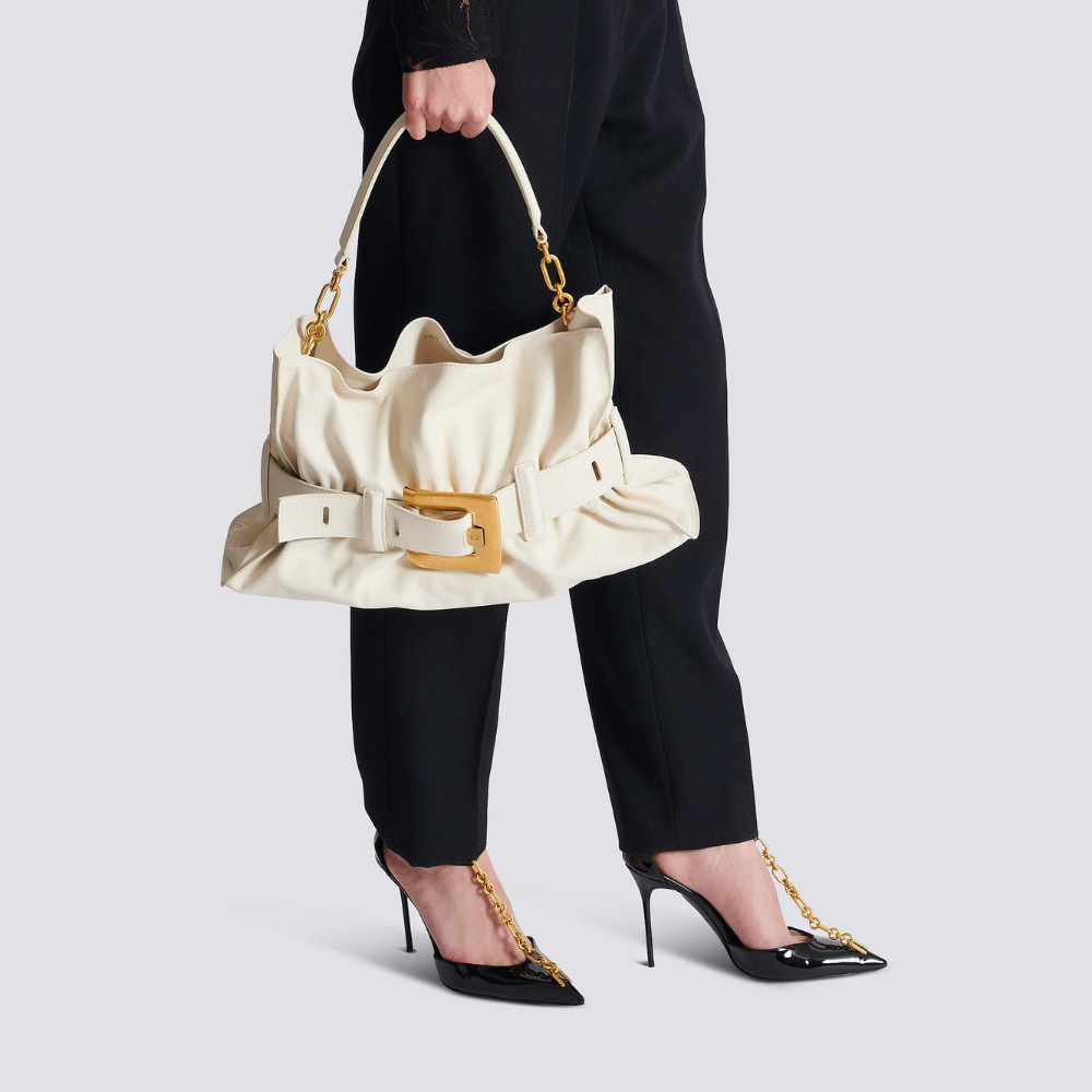 Balmain Medium Anthem bag in leather