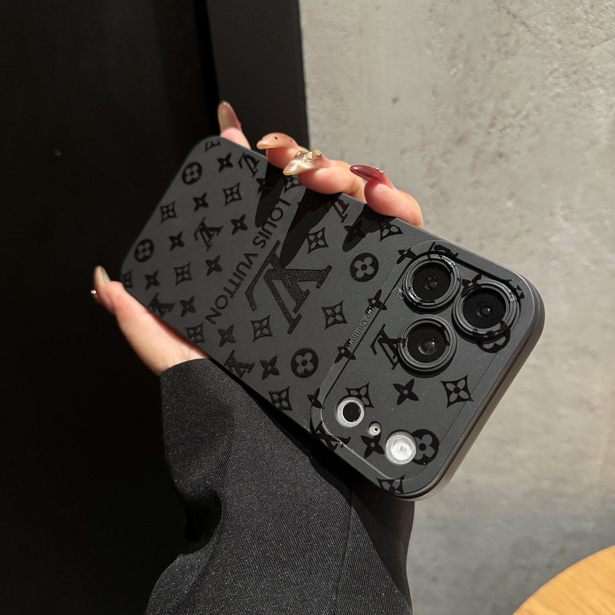 Premium Monogram iPhone Case