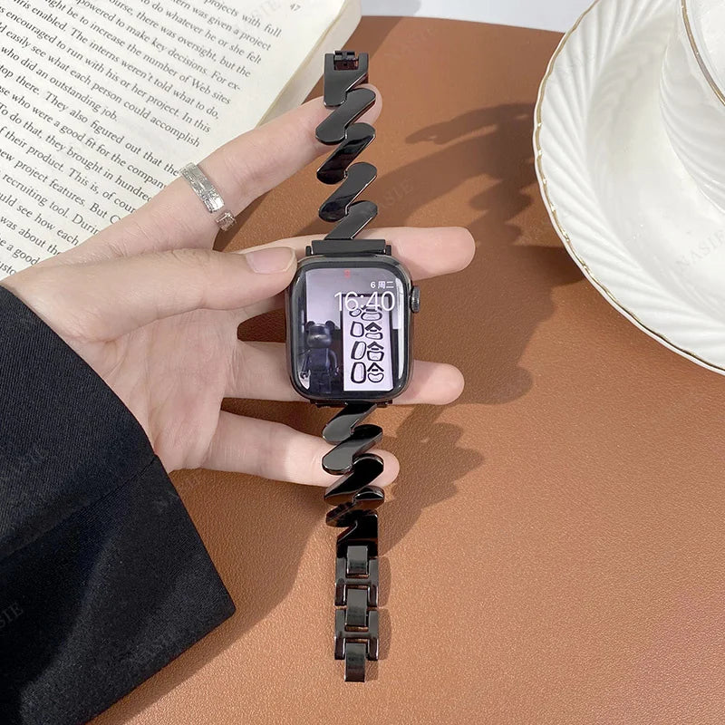 Stainless Steel Strap For Apple Watch Series