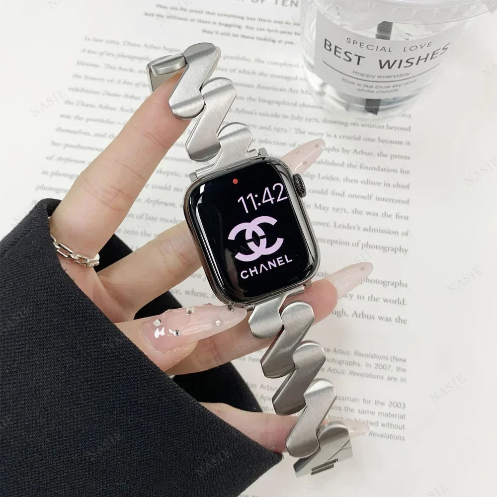 Stainless Steel Strap For Apple Watch Series