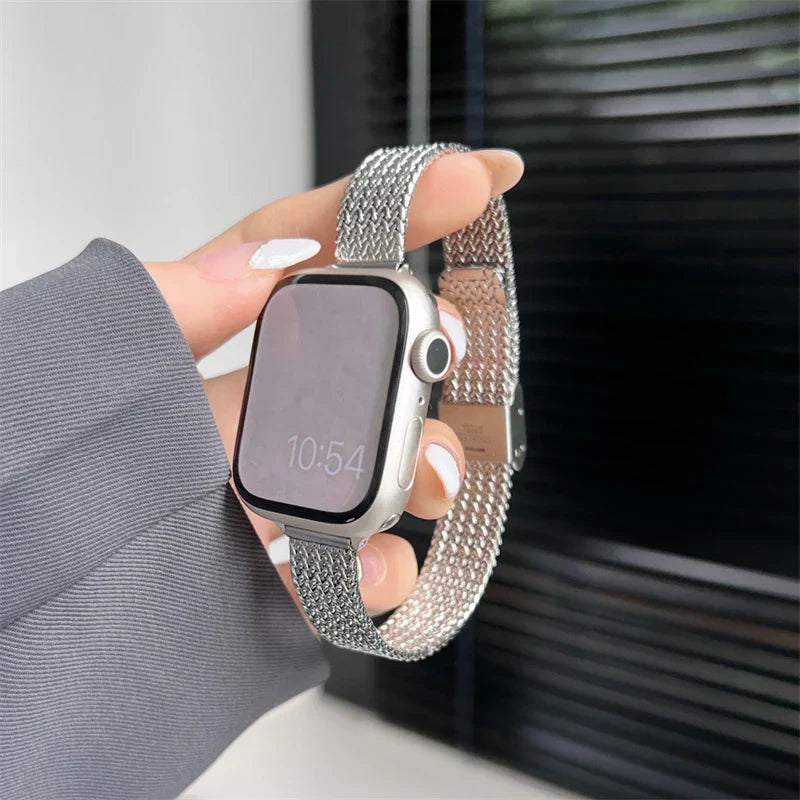 Metal Gold Strap For Apple Watch Series