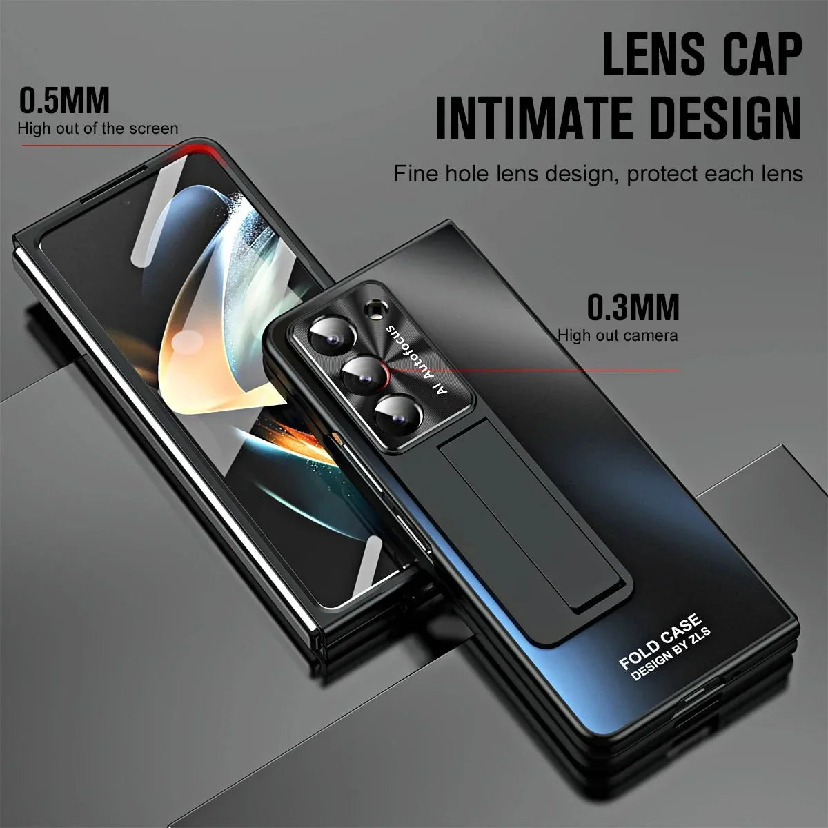 BEIPHONE™|Luxury Invisible Bracket PC Case for Samsung Z Fold 6