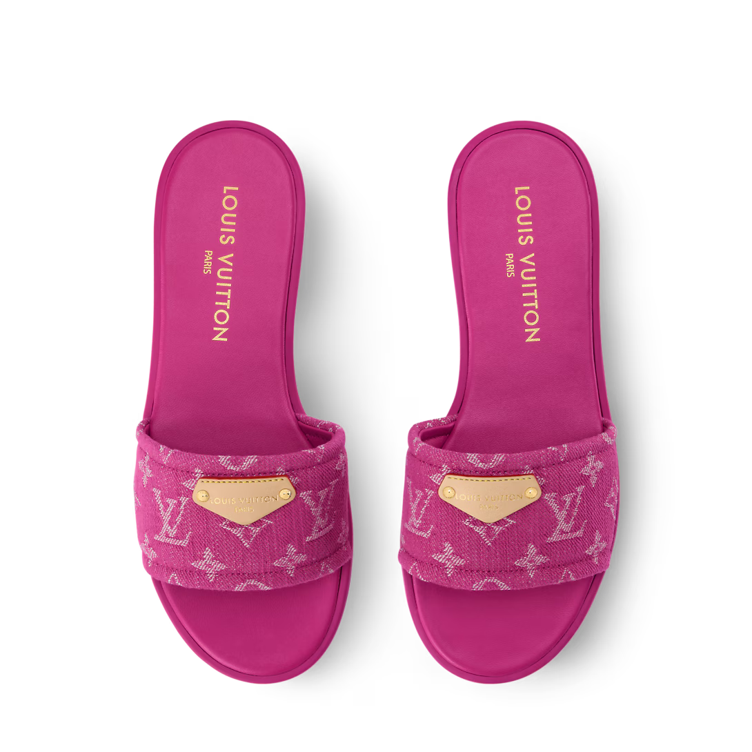 LV Lily Flat Mules