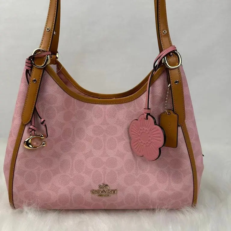 Coach Erin Shoulder Bag in Signature Pink