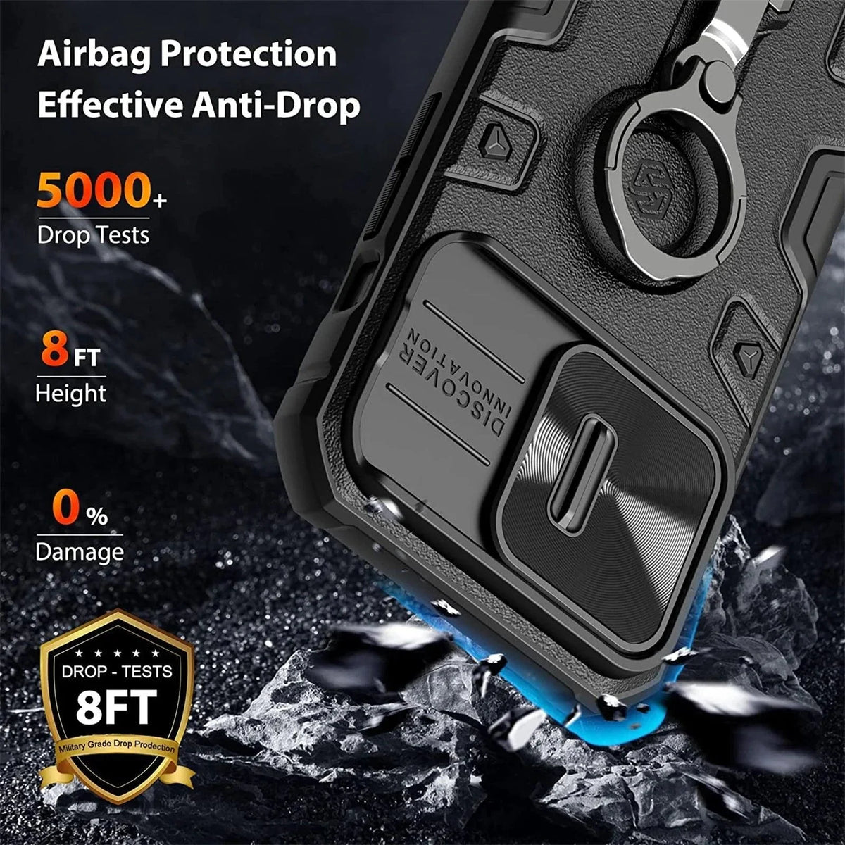 Premium Magnetic Armor pro case for iPhone