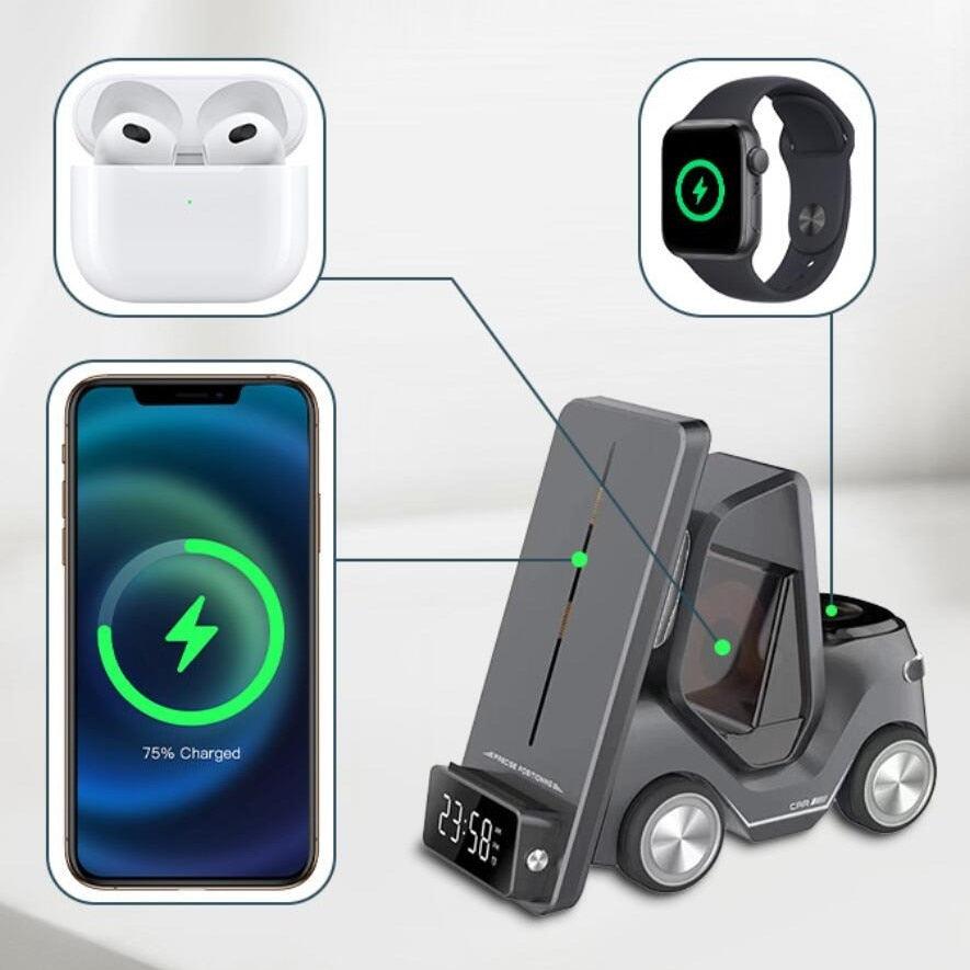The Ultimate 5-in-1 Charging for iPhone 15 & 14 & 13