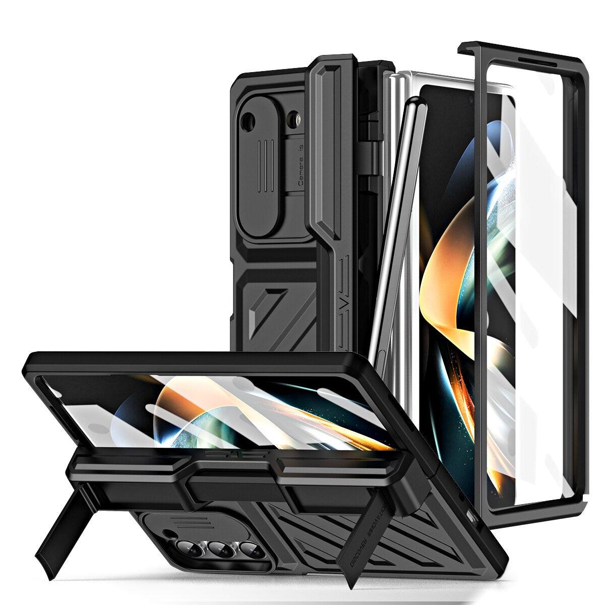 Ultimate Shockproof Case with S Pen Holder for Samsung Galaxy Z Fold 5 – Premium Protection and Functionality