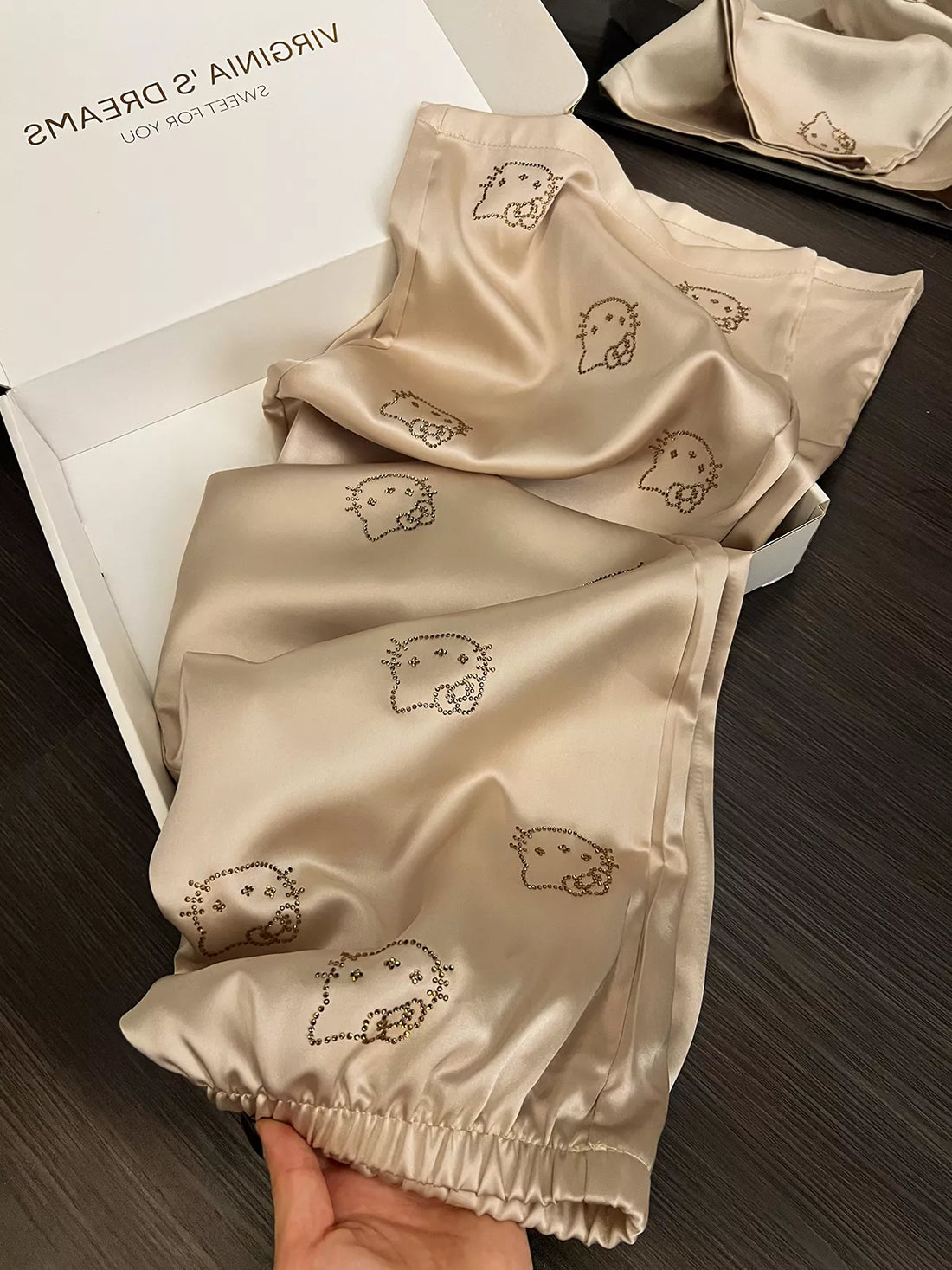 Hello Kitty Silky Pajama Set