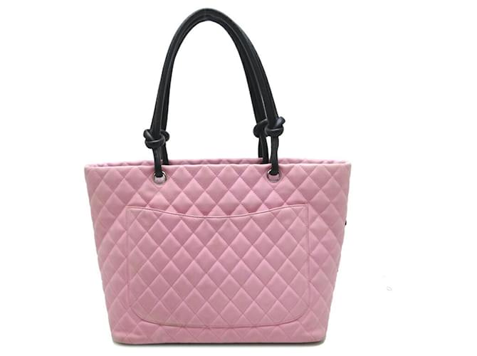 Chanel Cambon Pink Leather