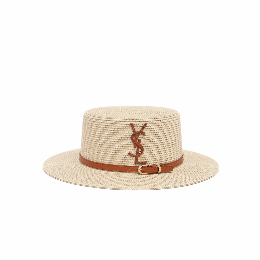 YSL - Straw Fedora Hat