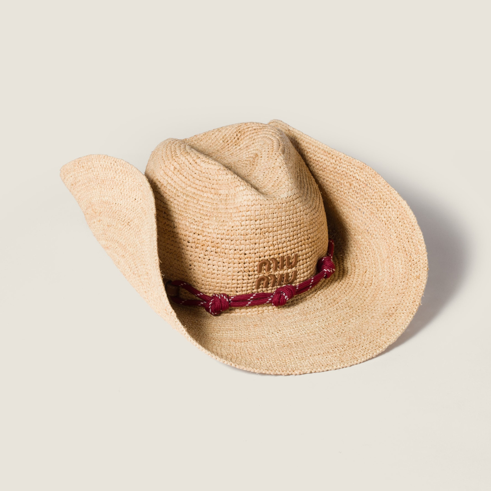 Miu Miu Raffia Hat