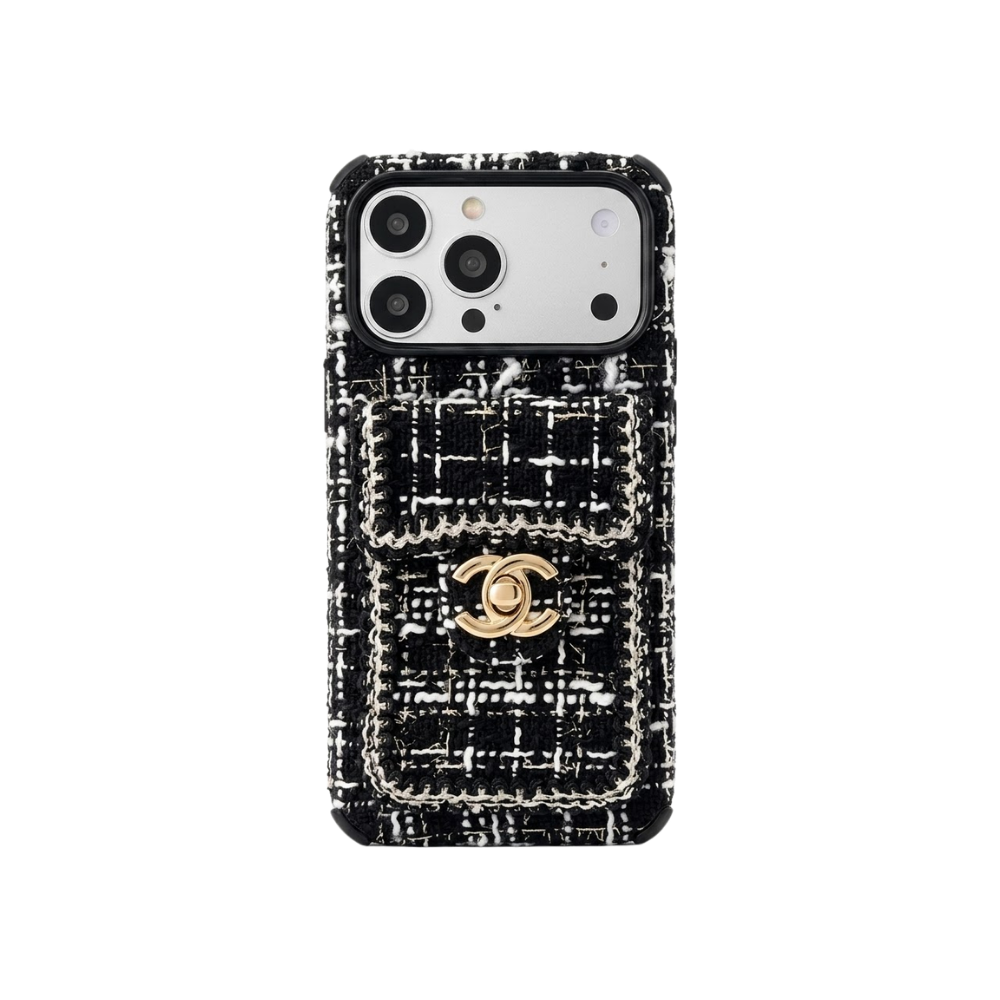 Chanel Tweed Phone Case
