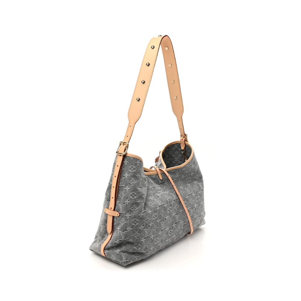 LV Carryall Denim Bag