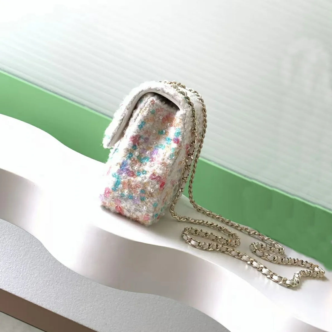 Chanel Crusie 2026 multi tweed flap mini bag
