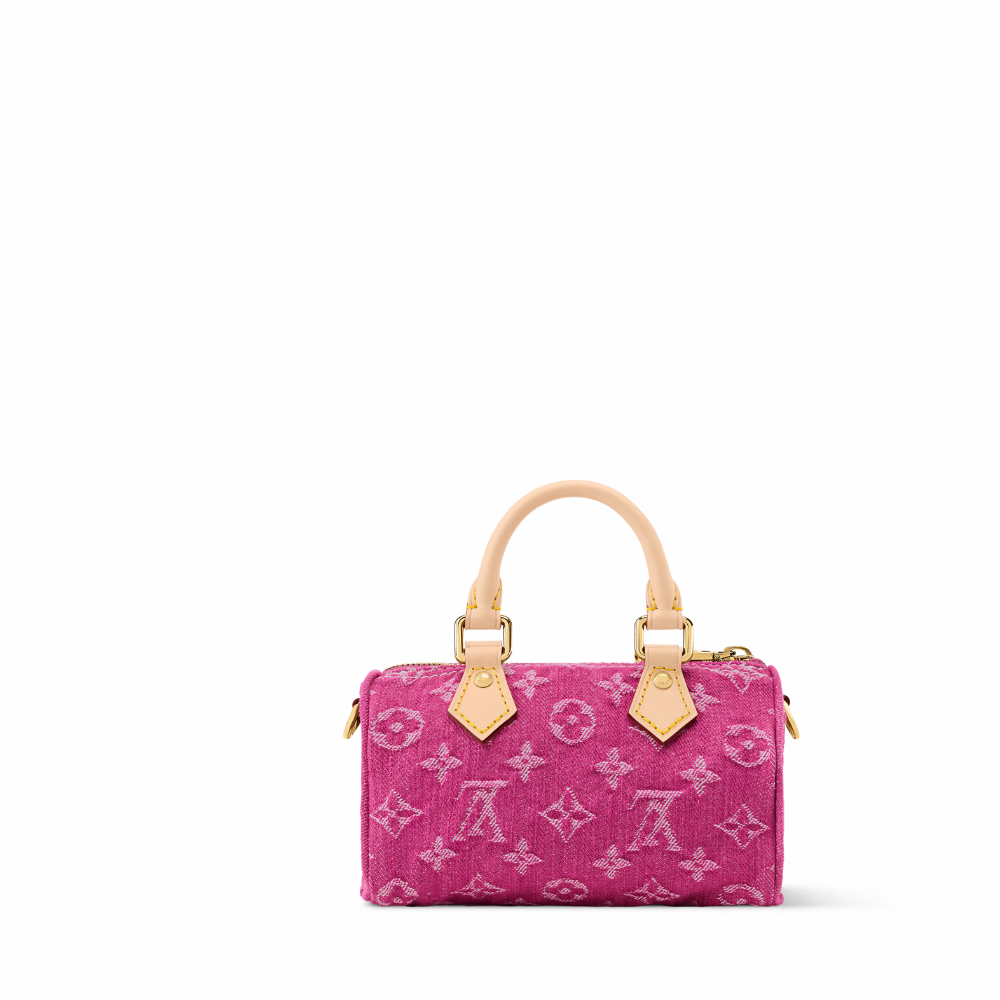 LV Nano Speedy Denim