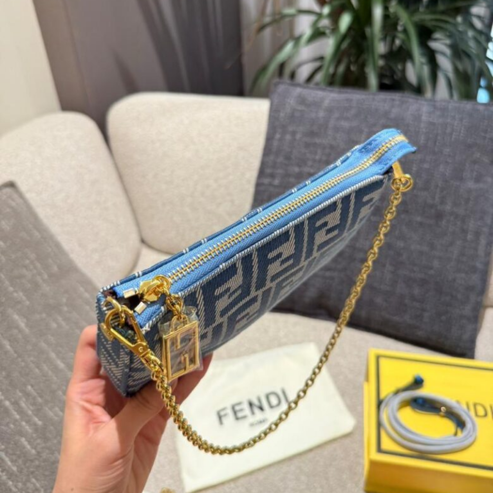 Fendi Baguette Flat Pouch Mini