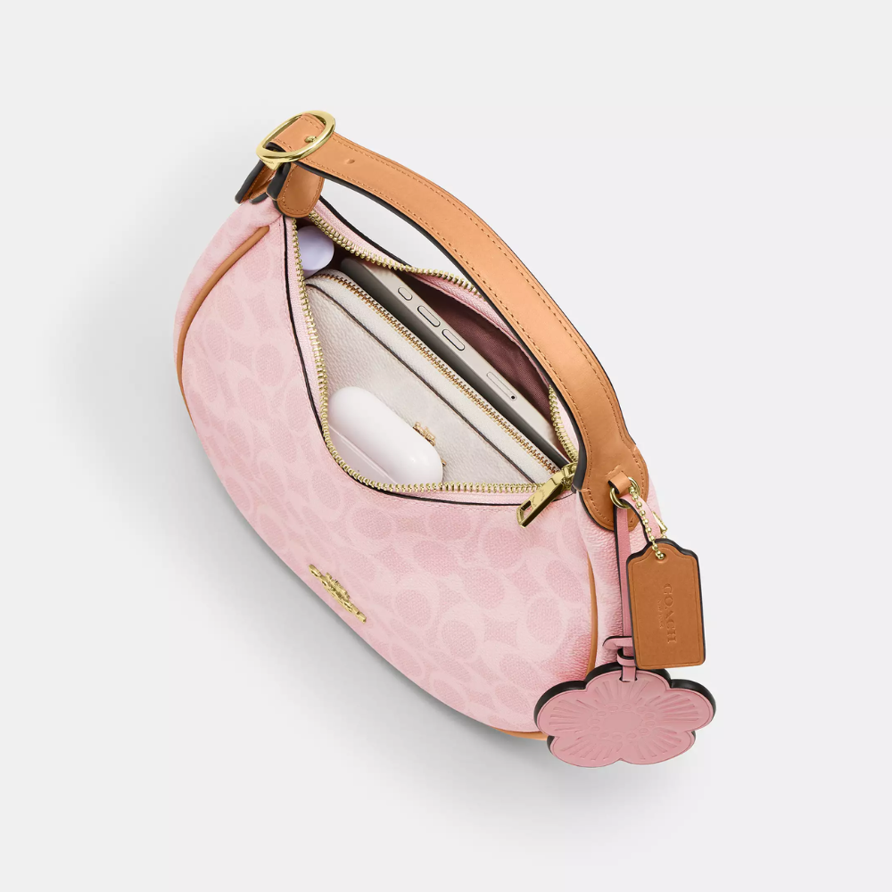 Coach Emily Shoulder Bag In Signature Canvas
