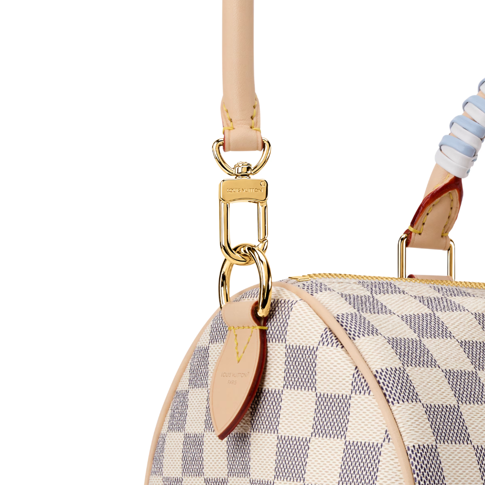 LV Speedy 30 Soft Damier Azur
