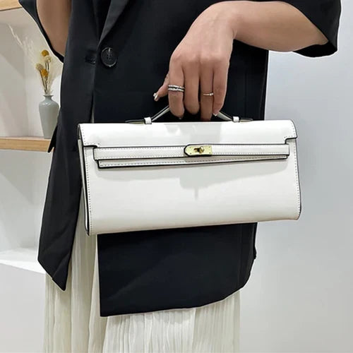 Hermes Kelly Cut Clutch leather clutch bag