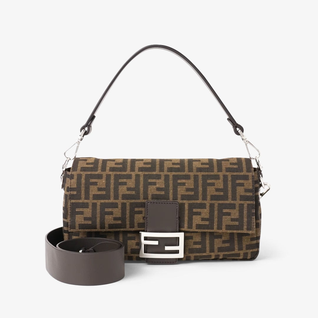 Fendi Medium Baguette Shoulder Bag.