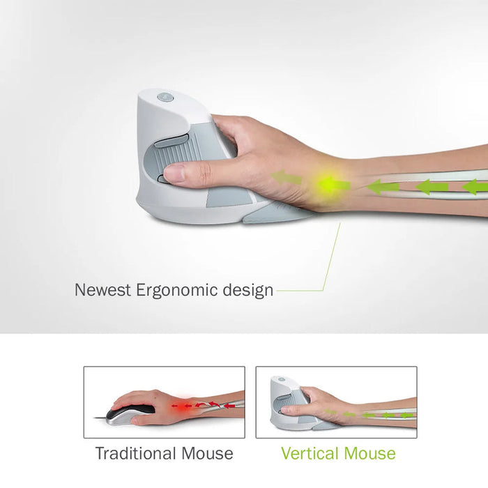 Elevate GX – Wireless Ergonomic Smart Mouse
