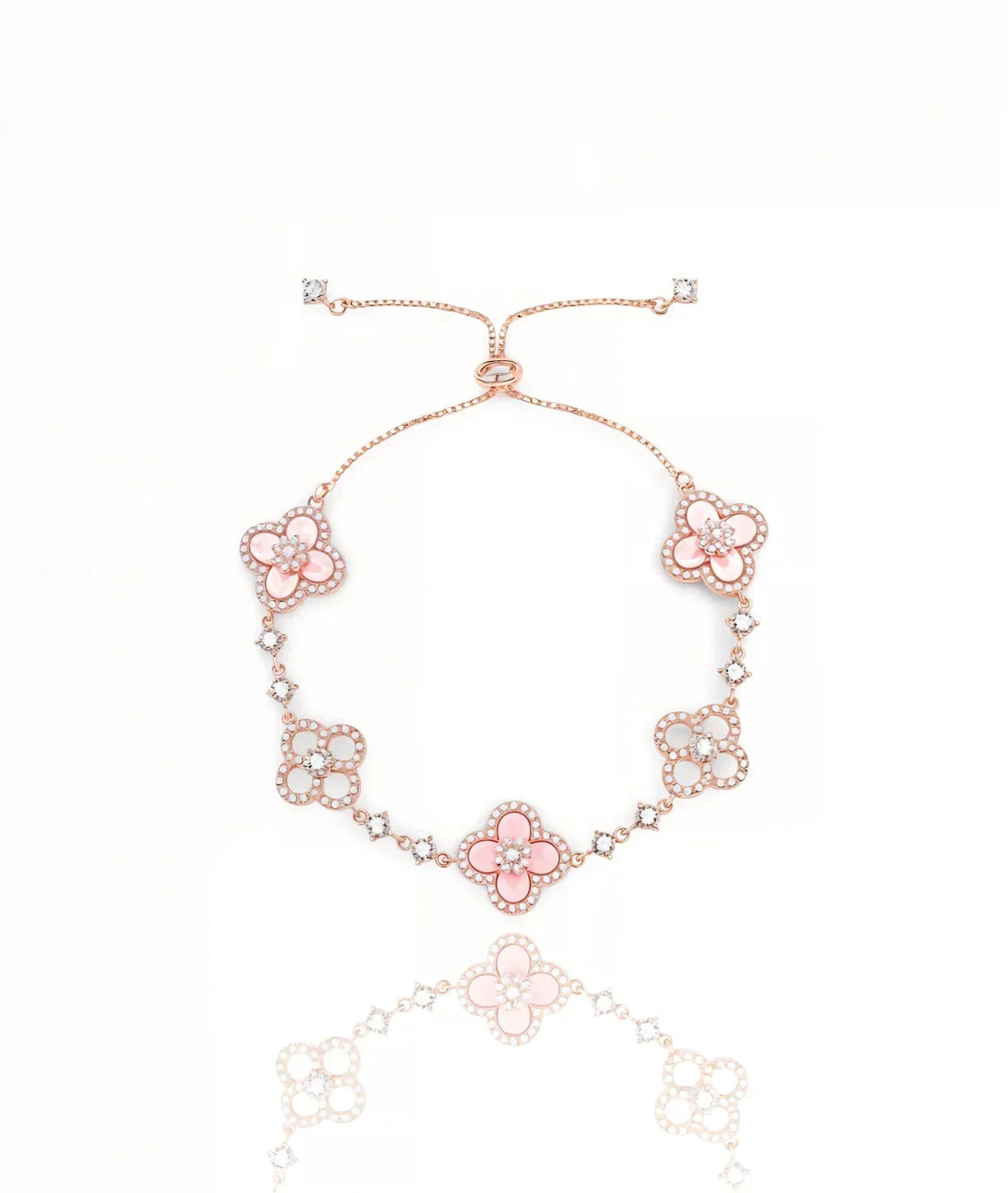 Sakura Diamond Bloom Bracelet.