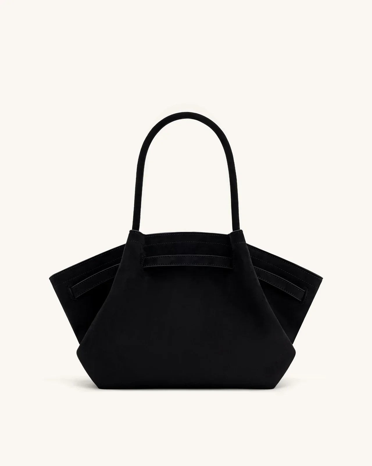 JW PEI - Hana Medium Faux Suede Tote Bag - Black