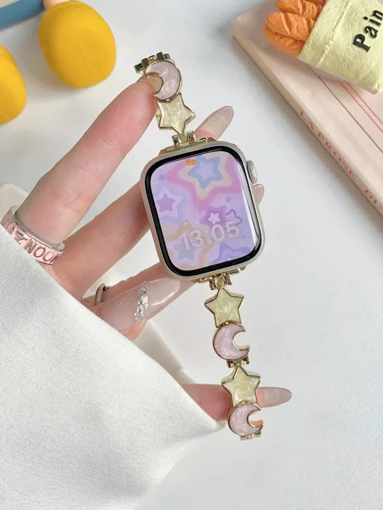 Jewelry Strap for Apple Watch Series
