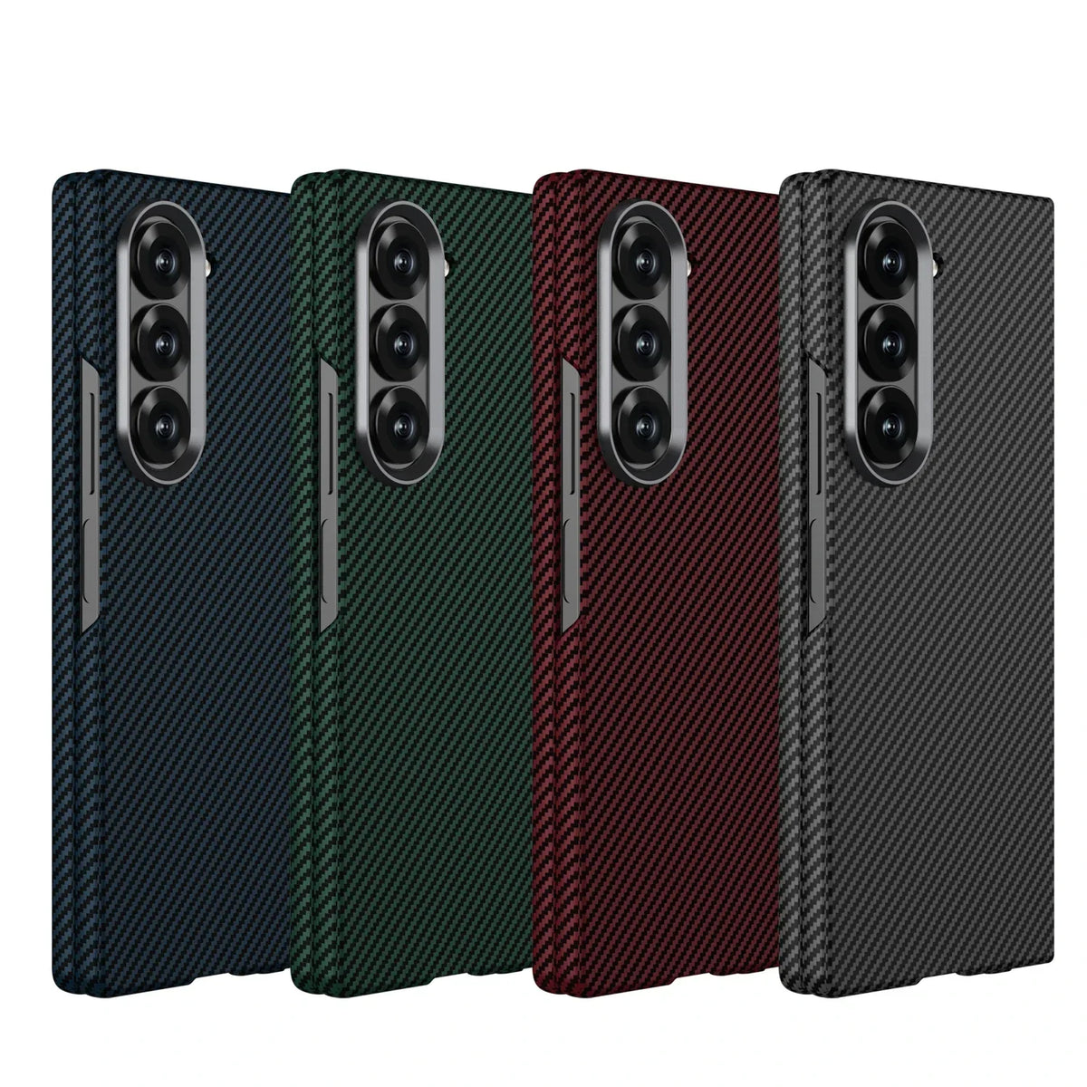 Premium Carbon-Fiber Magnetic Z Fold Case