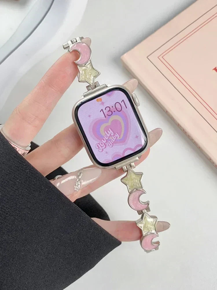 Jewelry Strap for Apple Watch Series