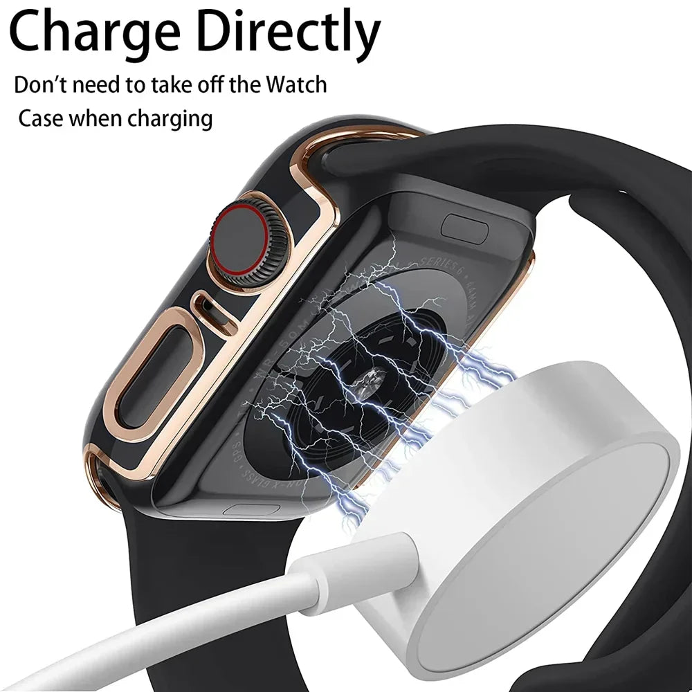 Tempered Glass Cover For Apple Watch Series