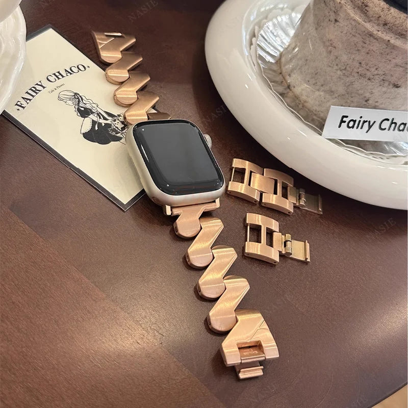 Stainless Steel Strap For Apple Watch Series