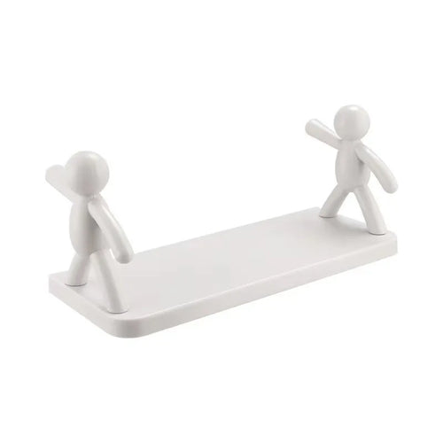 Floating Adhesive Bathroom Shelf