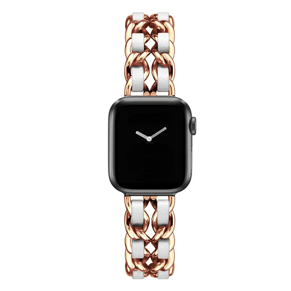 Leather Strap For Apple Watch Series
