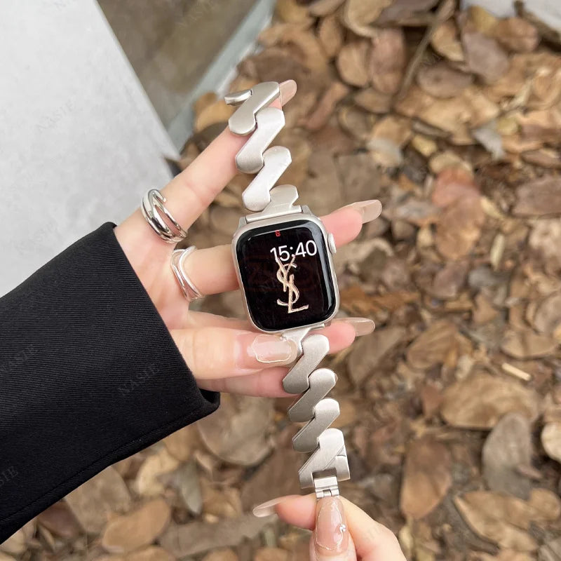 Stainless Steel Strap For Apple Watch Series