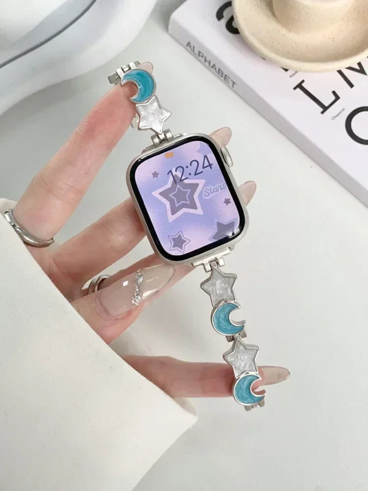 Jewelry Strap for Apple Watch Series