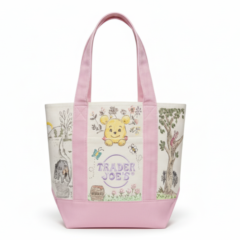 Trader Joe x Winnie the Pooh Tote Bags