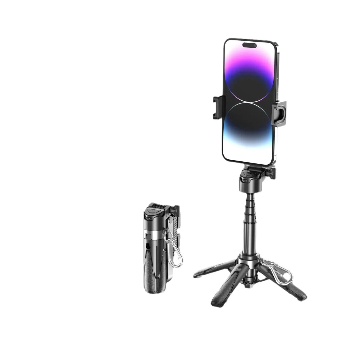 All-in-One Photovlog Mobile Camera for iPhone with Bluetooth Remote