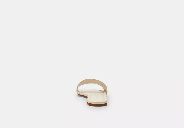 Coach Slide Sandal - Chalk