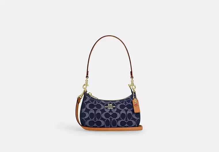 Coach Teri Mini Crossbody Bag In Signature Denim