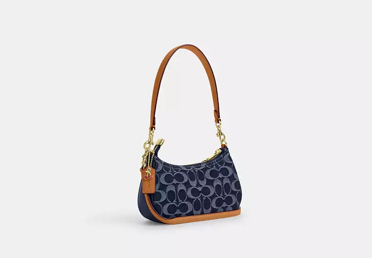 Coach Teri Mini Crossbody Bag In Signature Denim