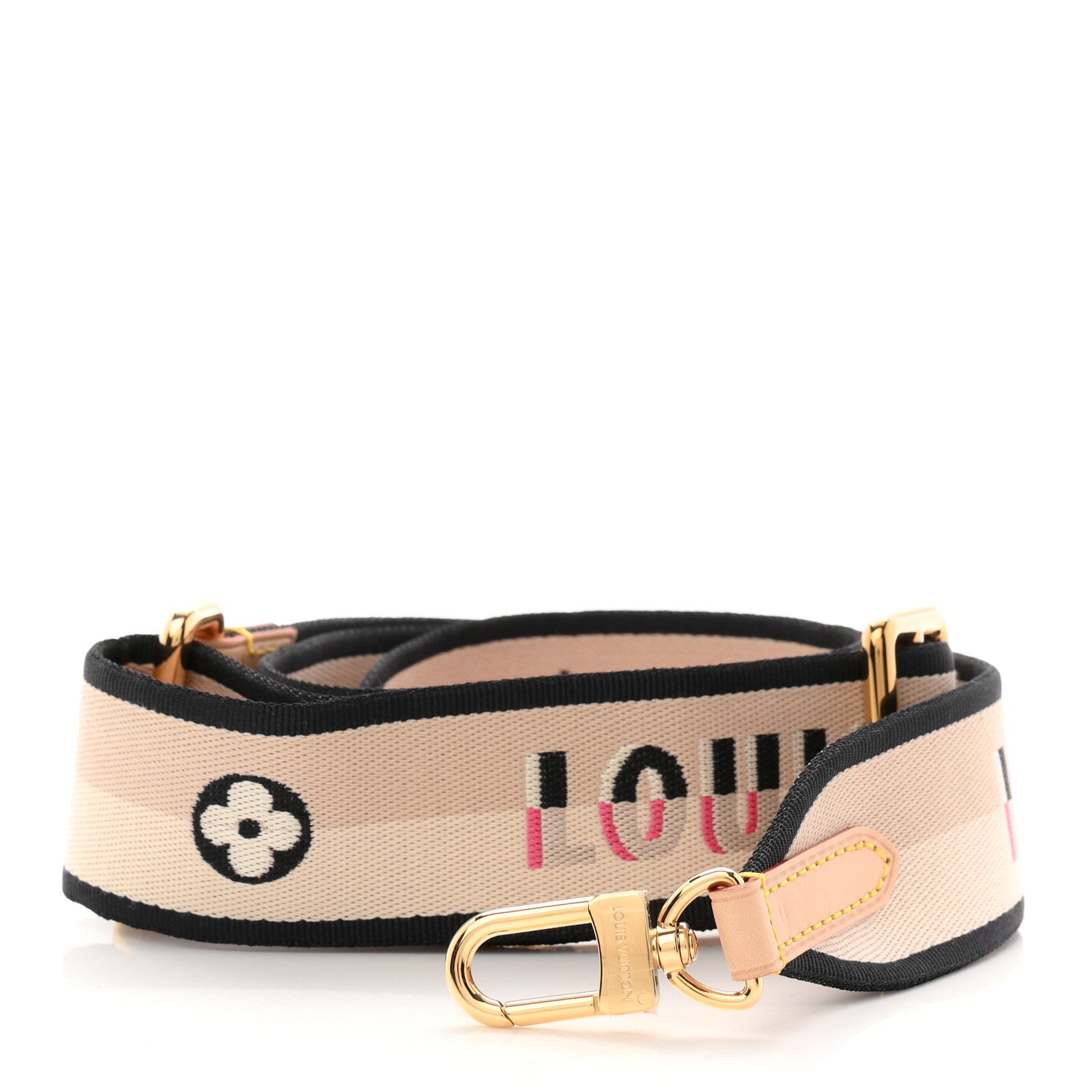 Bandoulière Luxury Bag Strap Black (Box Included)