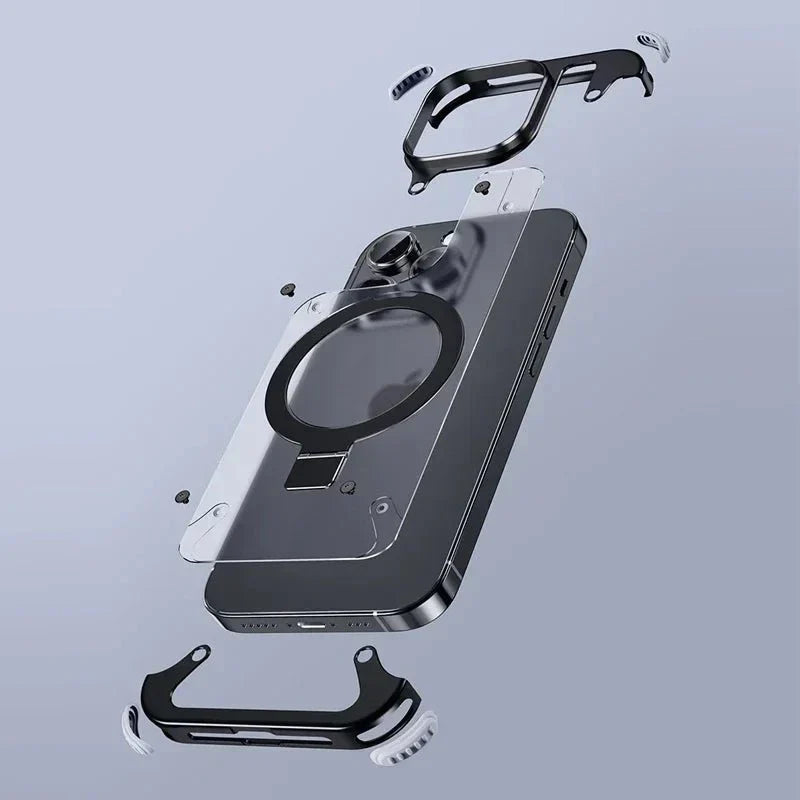 Frosted Matte Magnetic Phone Shell for iPhone
