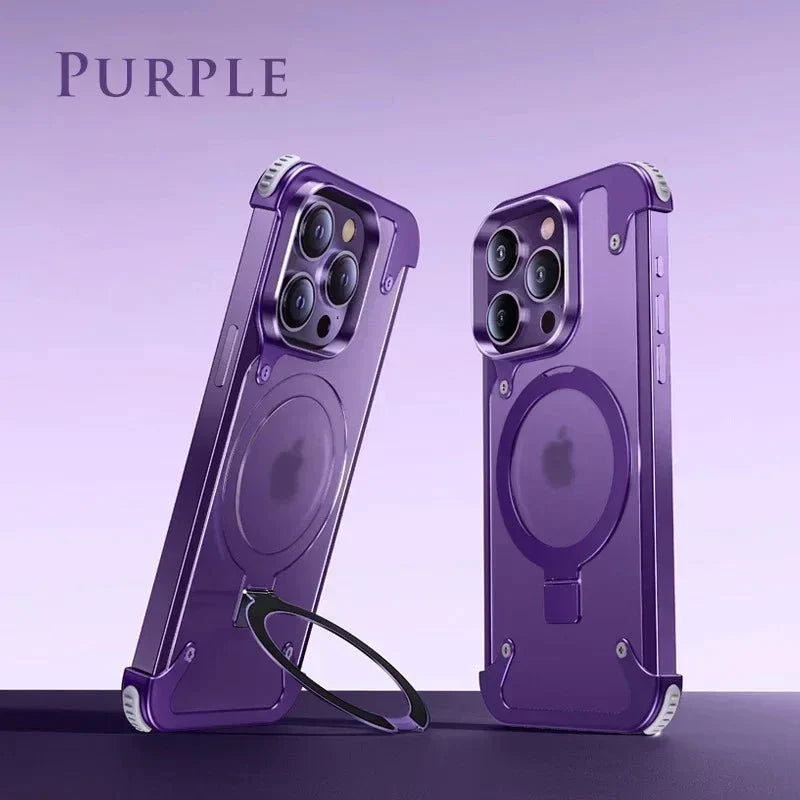 Frosted Matte Magnetic Phone Shell for iPhone
