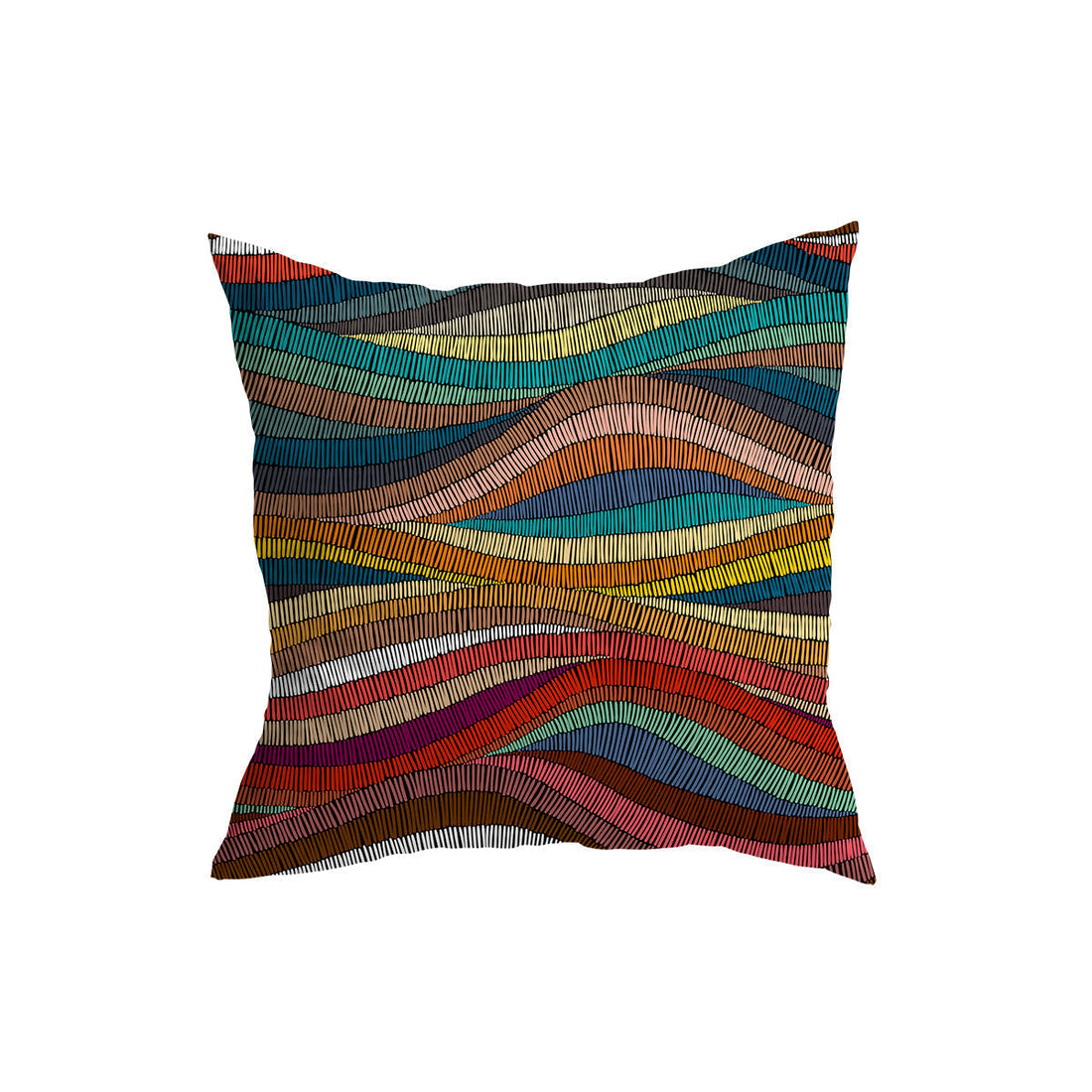 Lively Multicolored Cushion Covers