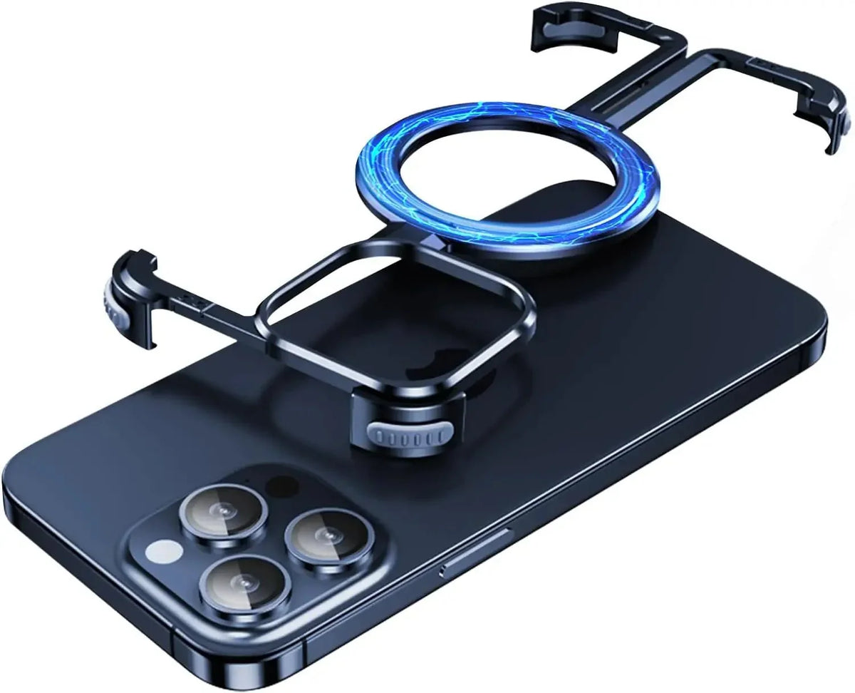 Natural Titanium Frameless Case for iPhone