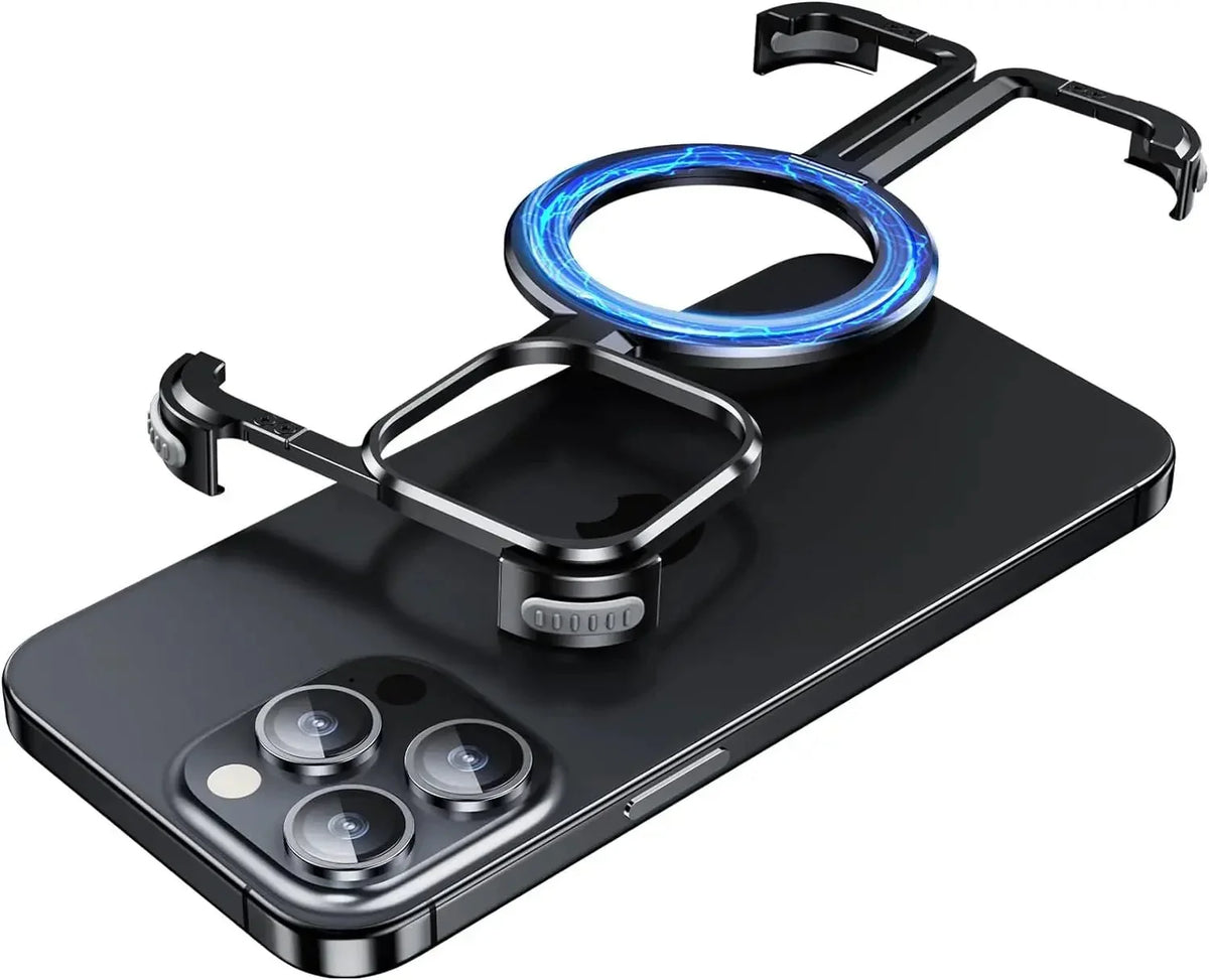 Natural Titanium Frameless Case for iPhone